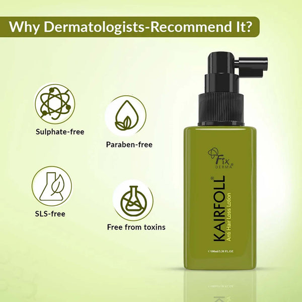 Fixderma Kairfoll Anti Hair Loss Lotion