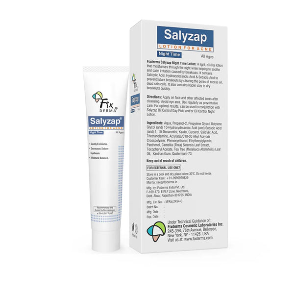 Salyzap Night-time Lotion