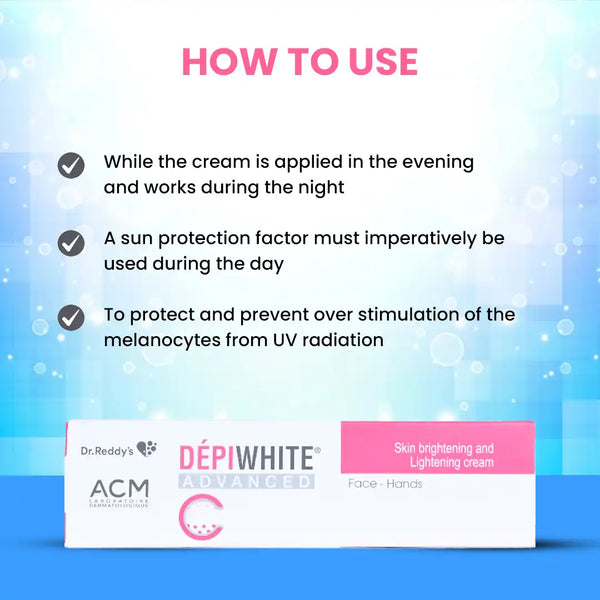 Depiwhite Advanced Cream | Depigmenting Cream for Face