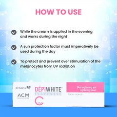 Depiwhite Advanced Cream | Depigmenting Cream for Face