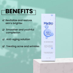 Hydro Active Aqua Ultra Light Gel Cream | Gel Based Moisturizer for Oily Skin | 60ML