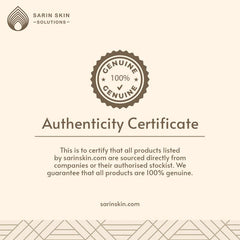 Authenticity Certificate - Glameron Skin Glow Face Mask