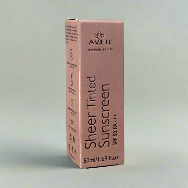 Aveil Sheer Tinted Sunscreen SPF 50 PA+++