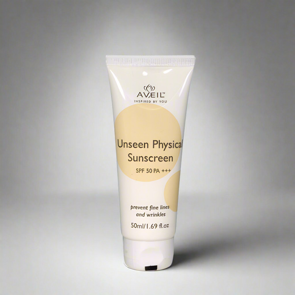 Aveil Unseen Physical Sunscreen SPF 50 PA+++