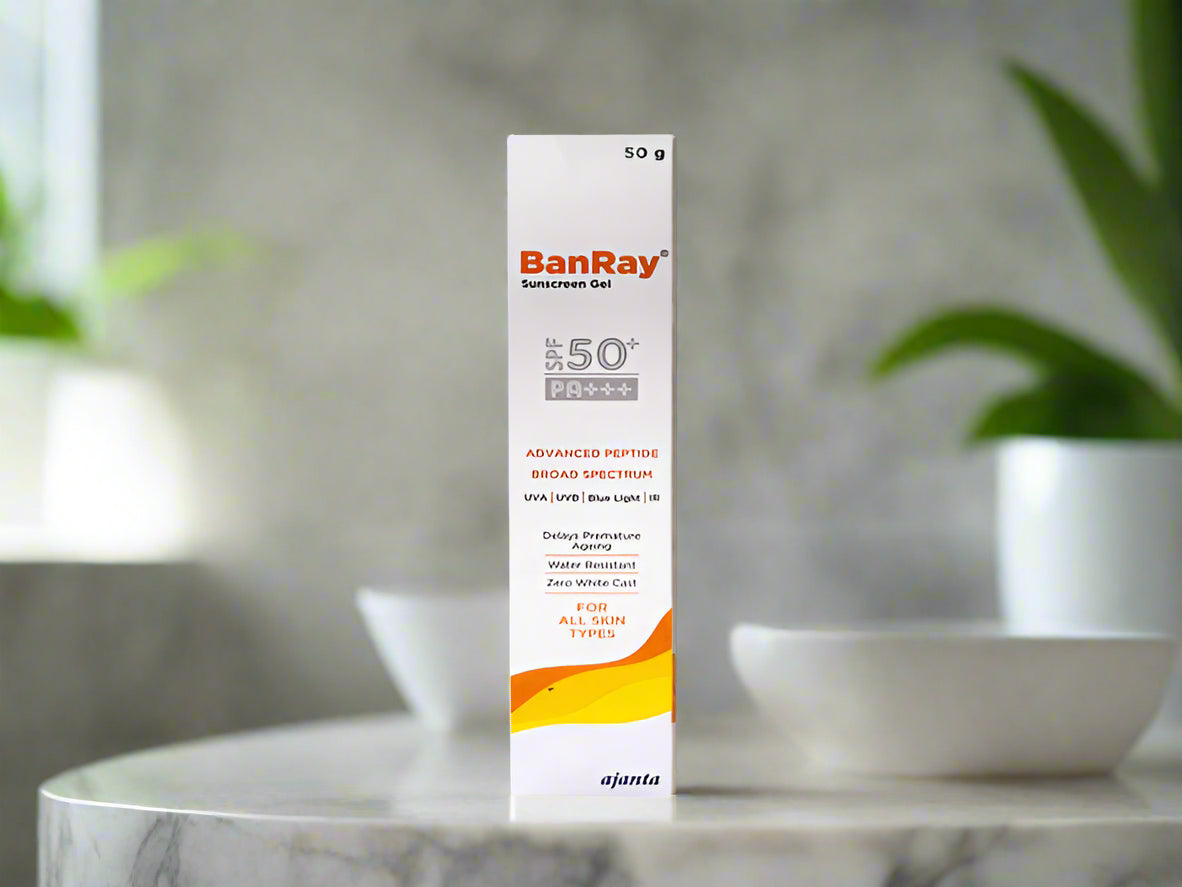 Banray Advanced Peptide Sunscreen Gel SPF 50+ PA+++