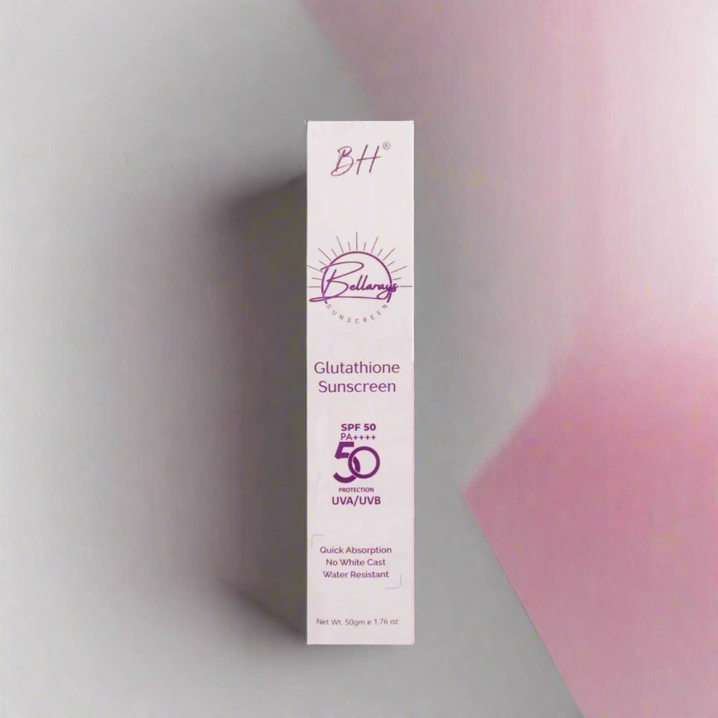 Bellacos Healthcare Bellarays Glutathione Sunscreen SPF 50 PA++++