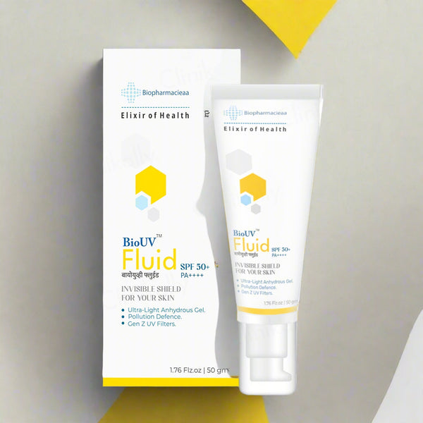 BioUV Fluid Ultra-Light Anhydrous Invisible Shield Sunscreen Gel SPF 50+ PA++++