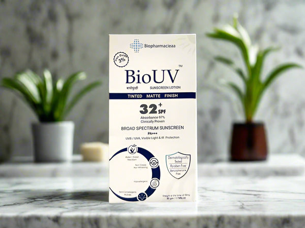 BioUV Tinted Matte Sunscreen Lotion SPF 32+ PA+++