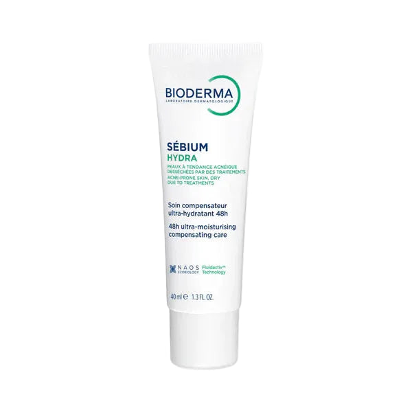 Bioderma Sebium Hydra Moisturiser | Skin Moisturiser Acne Prone Skin