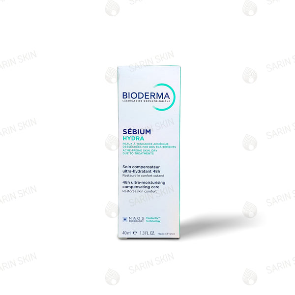 Bioderma Sebium Hydra Moisturiser | Skin Moisturiser Acne Prone Skin