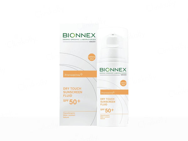 Bionnex Preventiva Dry Touch Sunscreen Fluid SPF 50+