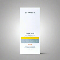 Ceuticoz Clear Zinc Tinted Sunscreen Lotion SPF 50+ PA++++ (Ivory)