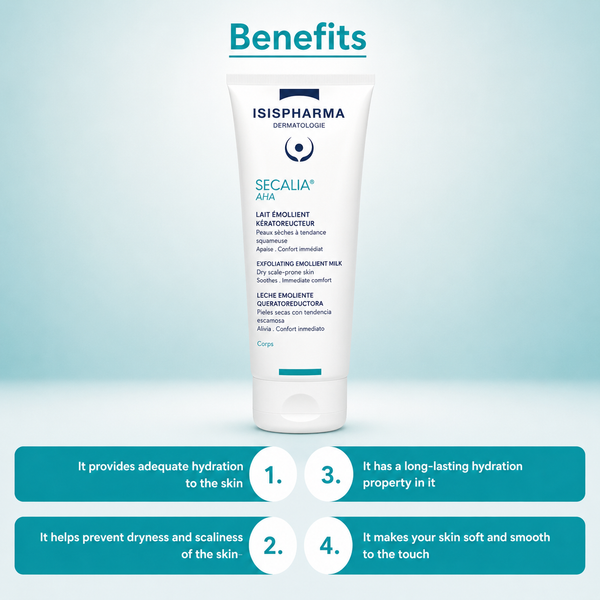 Isispharma Secalia AHA Exfoliating Emollient Milk