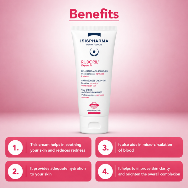 Isispharma Ruboril Expert M Anti-Redness Cream Gel