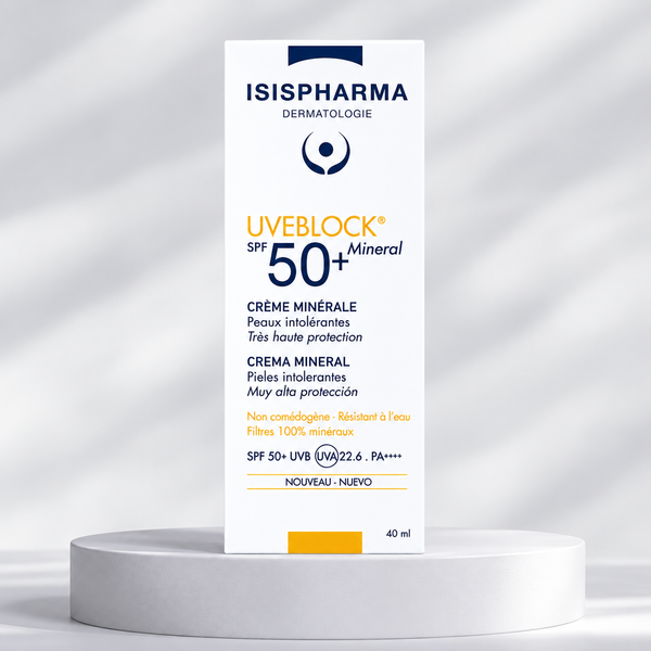 Isispharma UVE Block Mineral Cream Sunscreen SPF 50+ PA++++