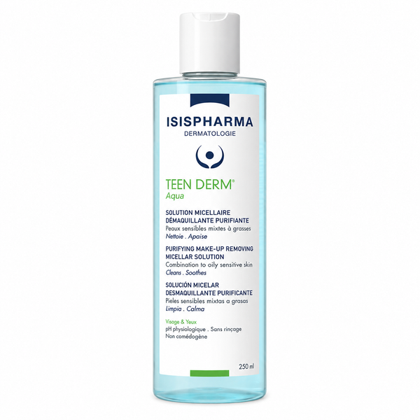 Isispharma Teen Derm Aqua Purifying Make-Up Removing Micellar Solution