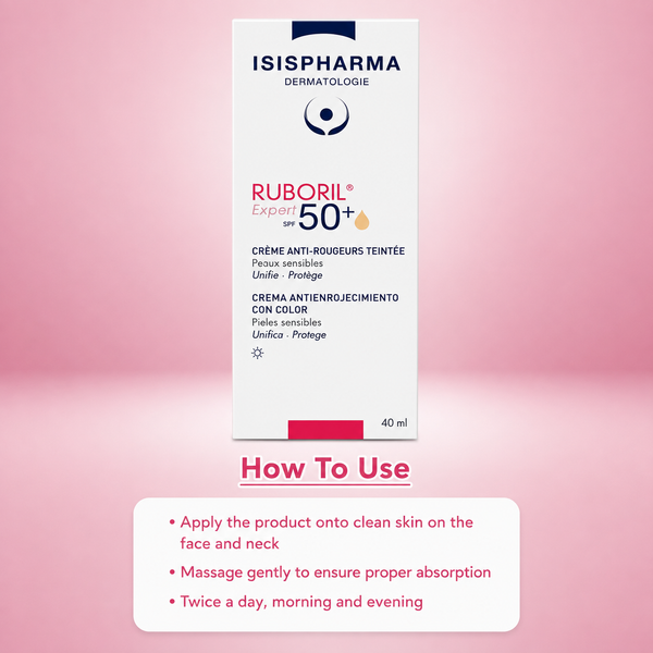 Isispharma Ruboril Expert Tinted Anti-Redness Cream SPF 50+