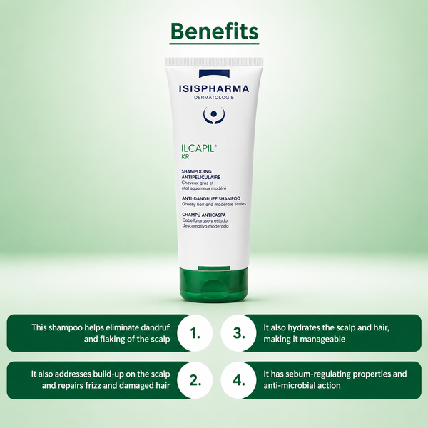 Isispharma Ilcapil KR Anti-Dandruff Shampoo