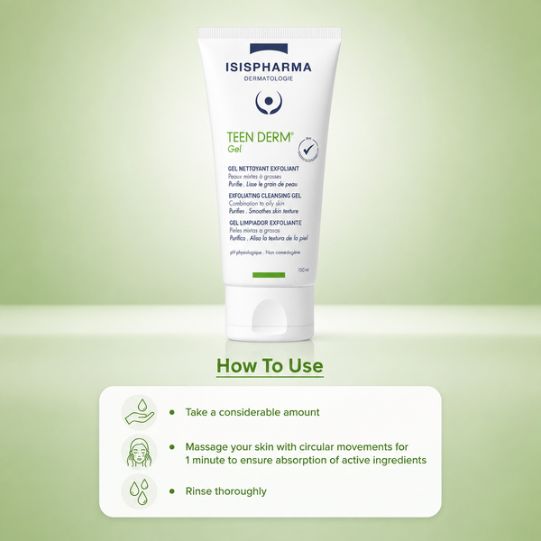 Isispharma Teen Derm Exfoliating Cleansing Gel