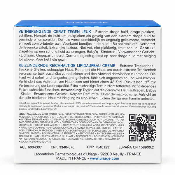 Uriage Xemose Lipid-Replenishing Anti-Irritation Ceram