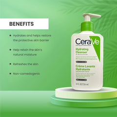 Cerave Hydrating Cleanser ||236ml