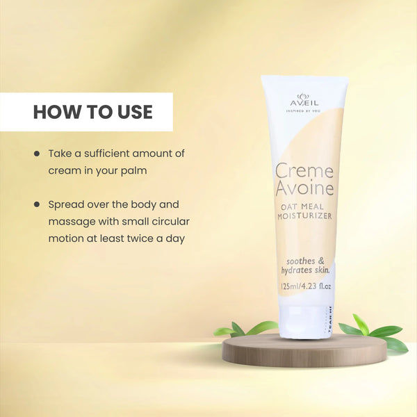 Aveil Creme Avoine Oat Meal Moisturizer