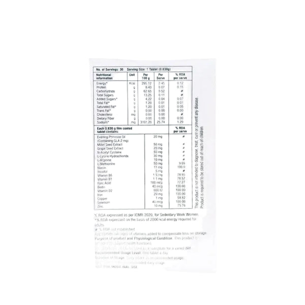Cutihance Women Nutraceutical Tablet