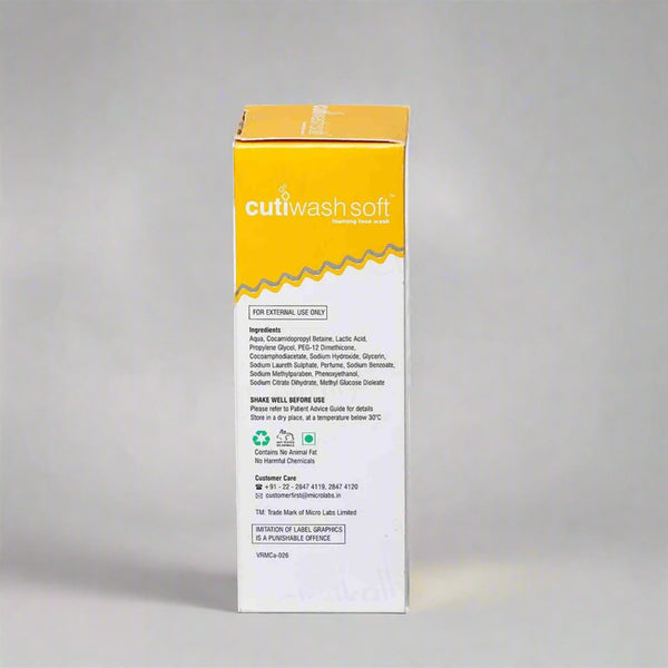 Cutiwash Soft Foaming Face Wash