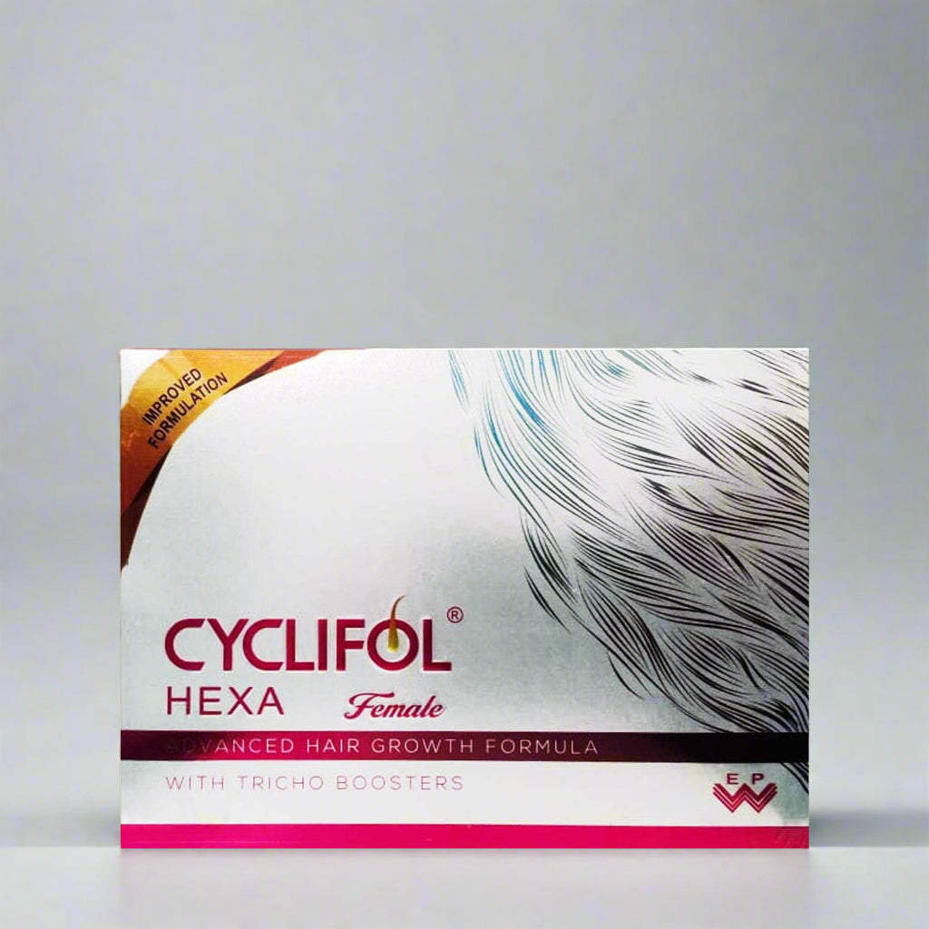 Cyclifol Hexa Female Advanced Cyclical Therapy Hair Growth Formula Kit