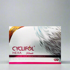 Cyclifol Hexa Female Advanced Cyclical Therapy Hair Growth Formula Kit