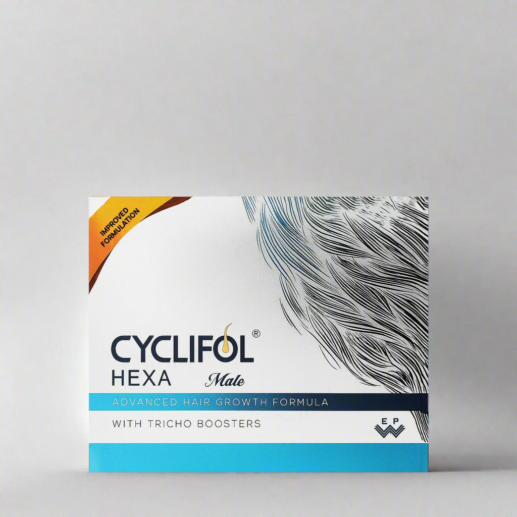 Cyclifol Hexa Male Advanced Cyclical Therapy Hair Growth Formula Kit