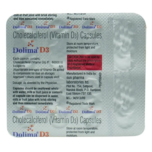 Dolima D3 Capsule
