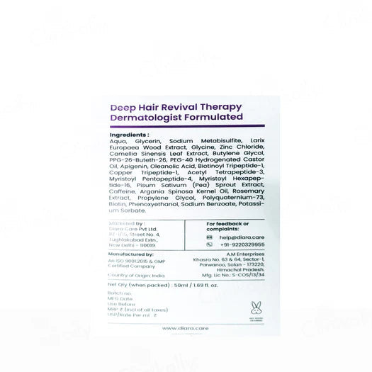 Diara Ronagen+ Advanced Penta-Peptide Hair Serum