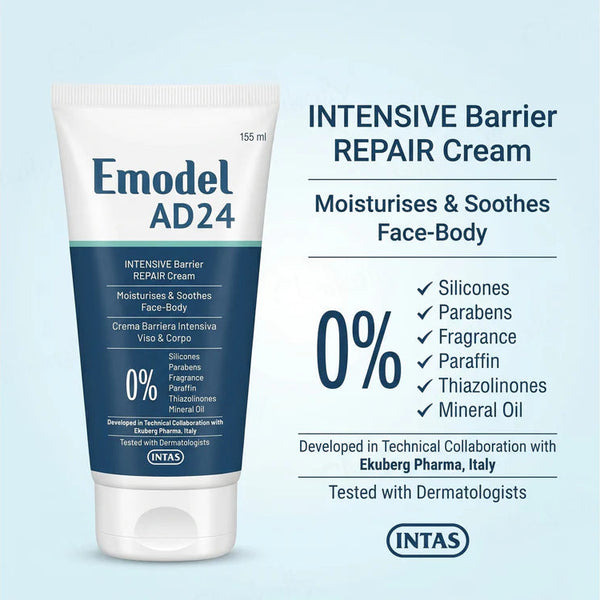 Emodel AD24 Intensive Barrier Repair Face & Body Cream