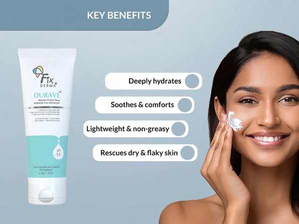 Fixderma Durave Moisture Protect Deep Hydration Face Moisturizer