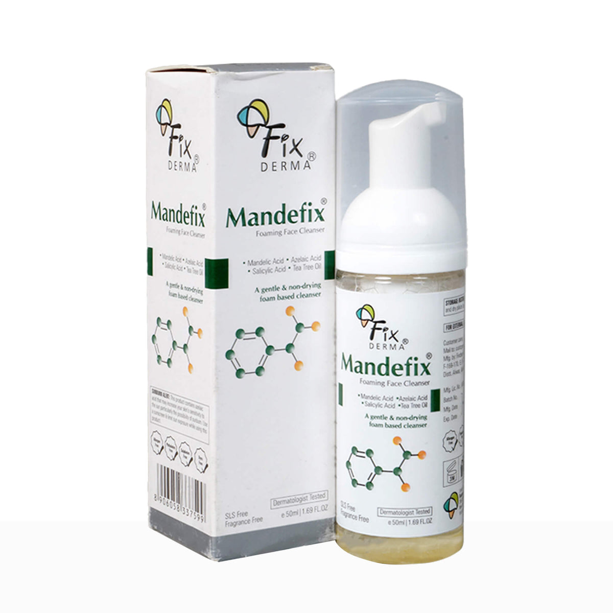 Fixderma Mandefix Foaming Face Cleanser