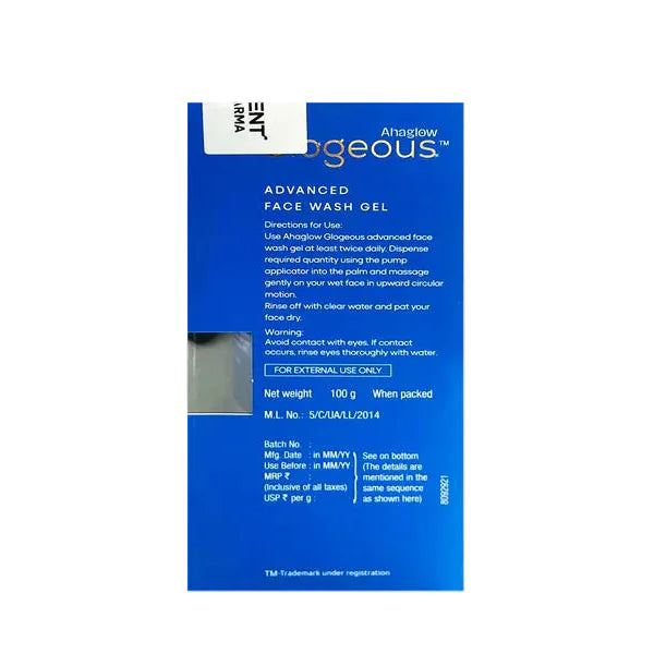 Glogeous Advanced Face Wash Gel