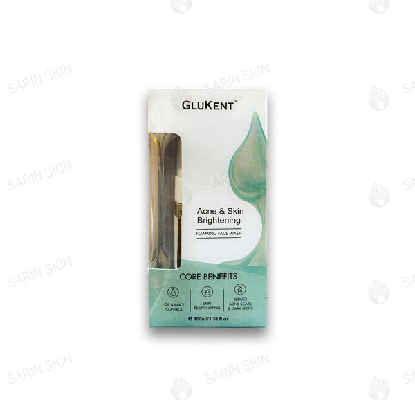 GLUKENT Acne & Skin Brightening Foaming Face Wash