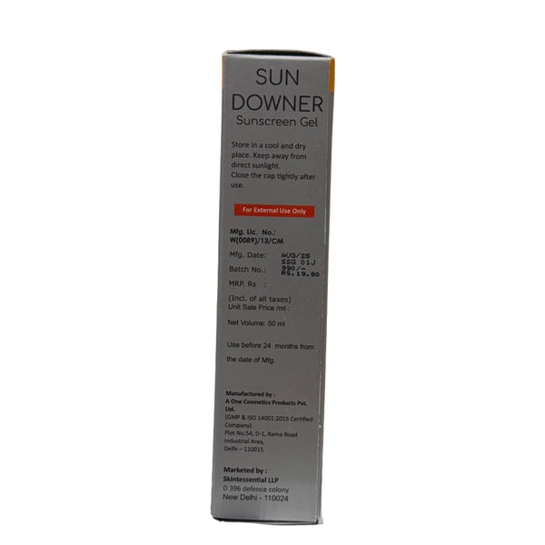 Sun Downer Sunscreen Gel SPF50+ PA+++