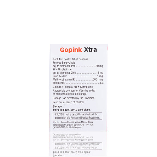 Go pink Xtra (Iron Supplement)