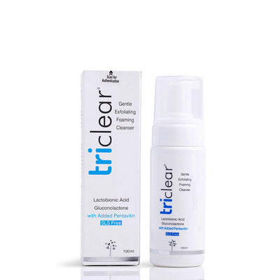 Triclear Gentle Exfoliating Foaming Cleanser