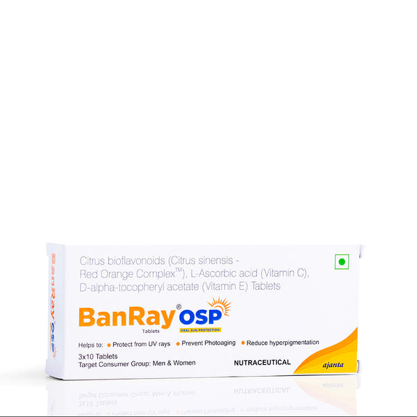 Banray Oral Sun Protection Nutraceutical For Men & Women