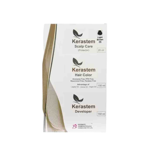 Kerastem Hair Color 5 Light Brown