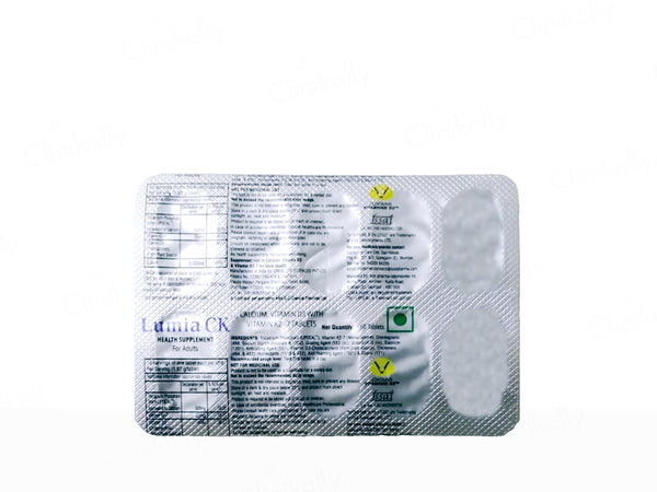 Lumia CK Health Supplement Tablet For Adults