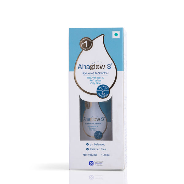 Ahaglow S foaming face wash