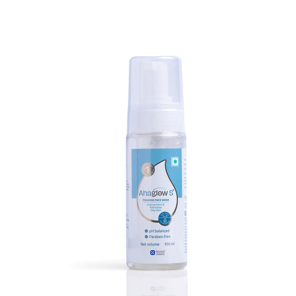 Ahaglow S foaming face wash