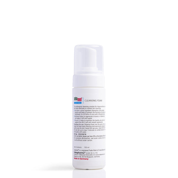 Sebamed Clear Face Cleansing Foam wash for acne Prone Skin, Oily Skin
