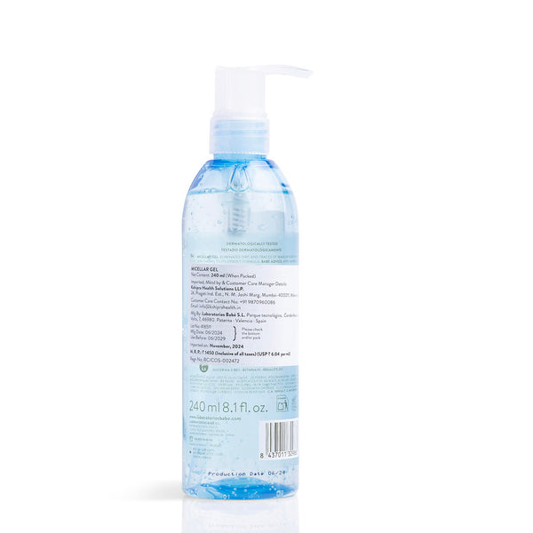 Babe micellar gel cleanser 240ml