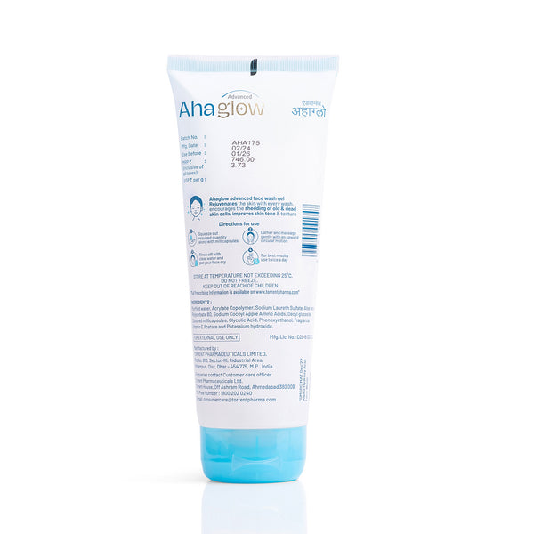 Ahaglow Advanced Skin Rejuvenating Face Wash Gel