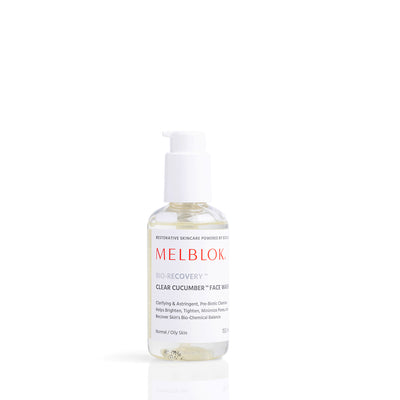 Melblok clear cucumber facewash